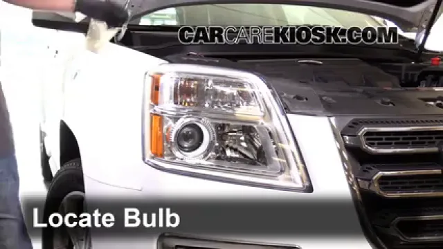 2016 GMC Terrain SLT 3.6L V6 FlexFuel Luces Luz de carretera (reemplazar foco) 